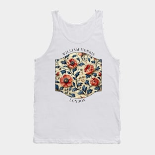 William Morris "Morrisian Botanical Elegance" Tank Top